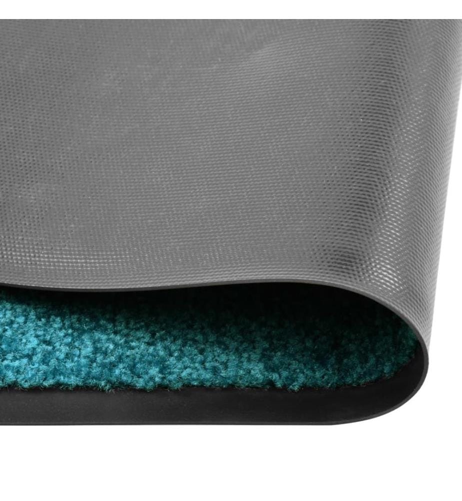 Fussmatte Waschbar Cyan 120x180 cm