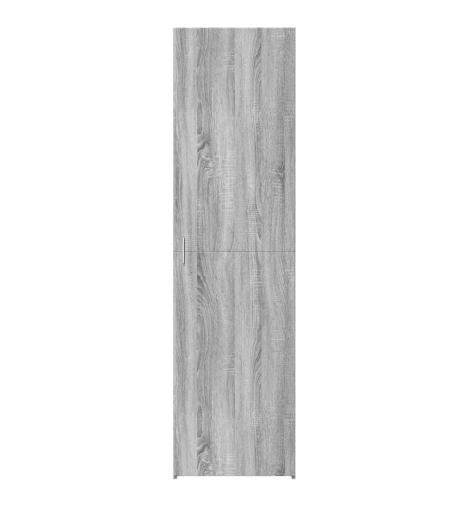Highboard Grau Sonoma 50x42,5x185 cm Holzwerkstoff