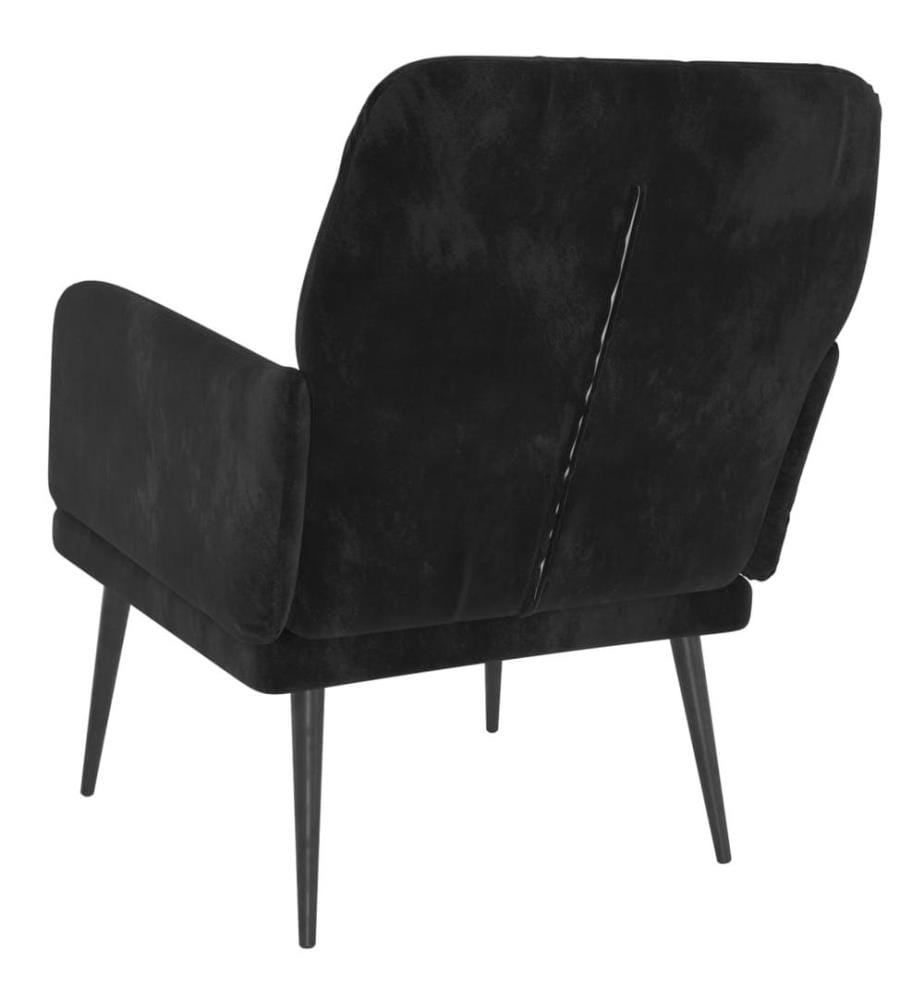 Sessel Schwarz 62x79x79 cm Samt