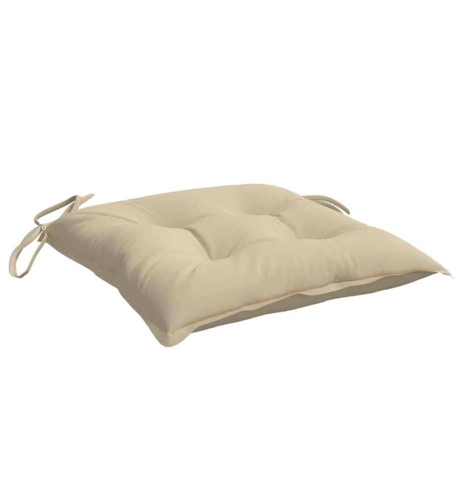 Palettenkissen 6 Stk. Beige 50x50x7 cm Oxford-Gewebe