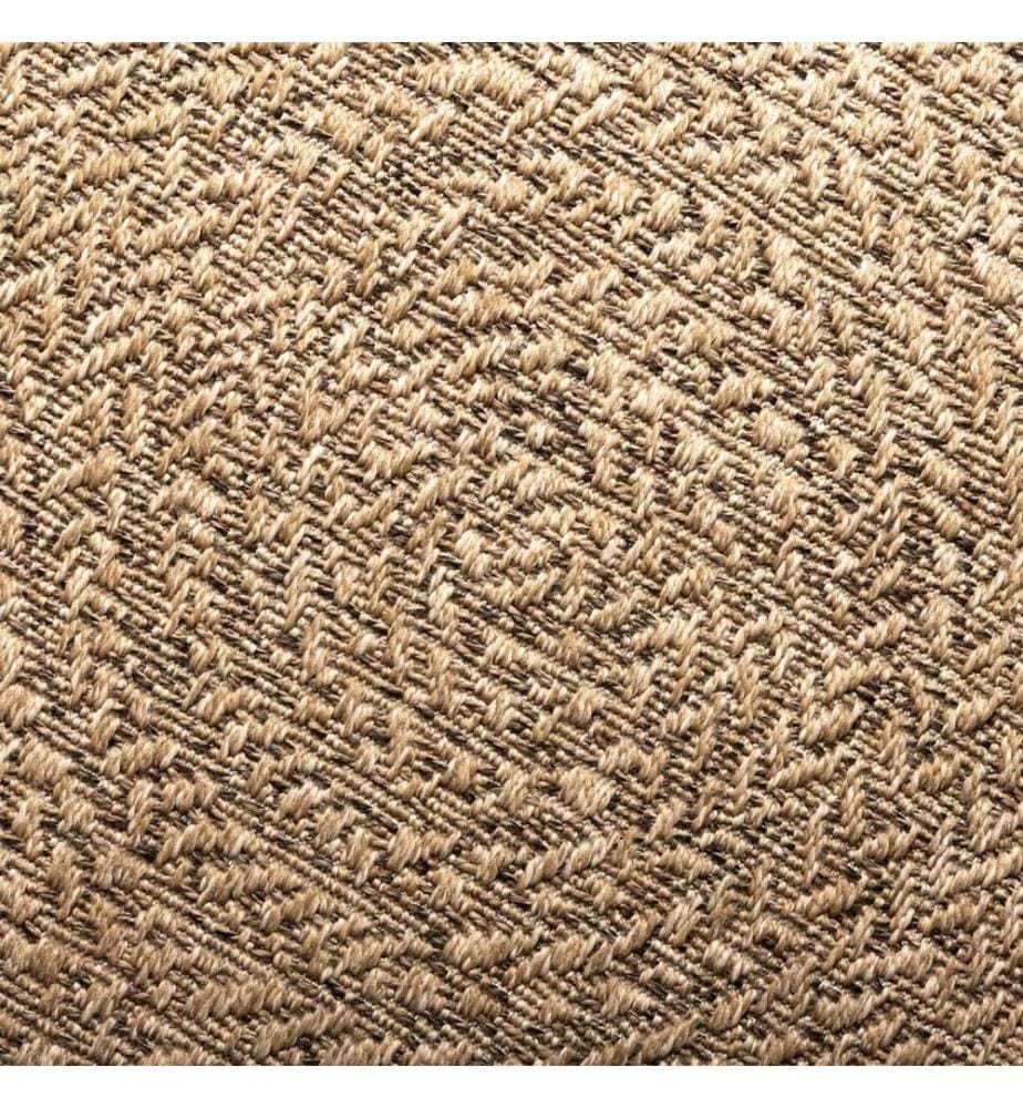 Tapis ZIZUR 200x290 cm aspect de jute intérieur et extérieur