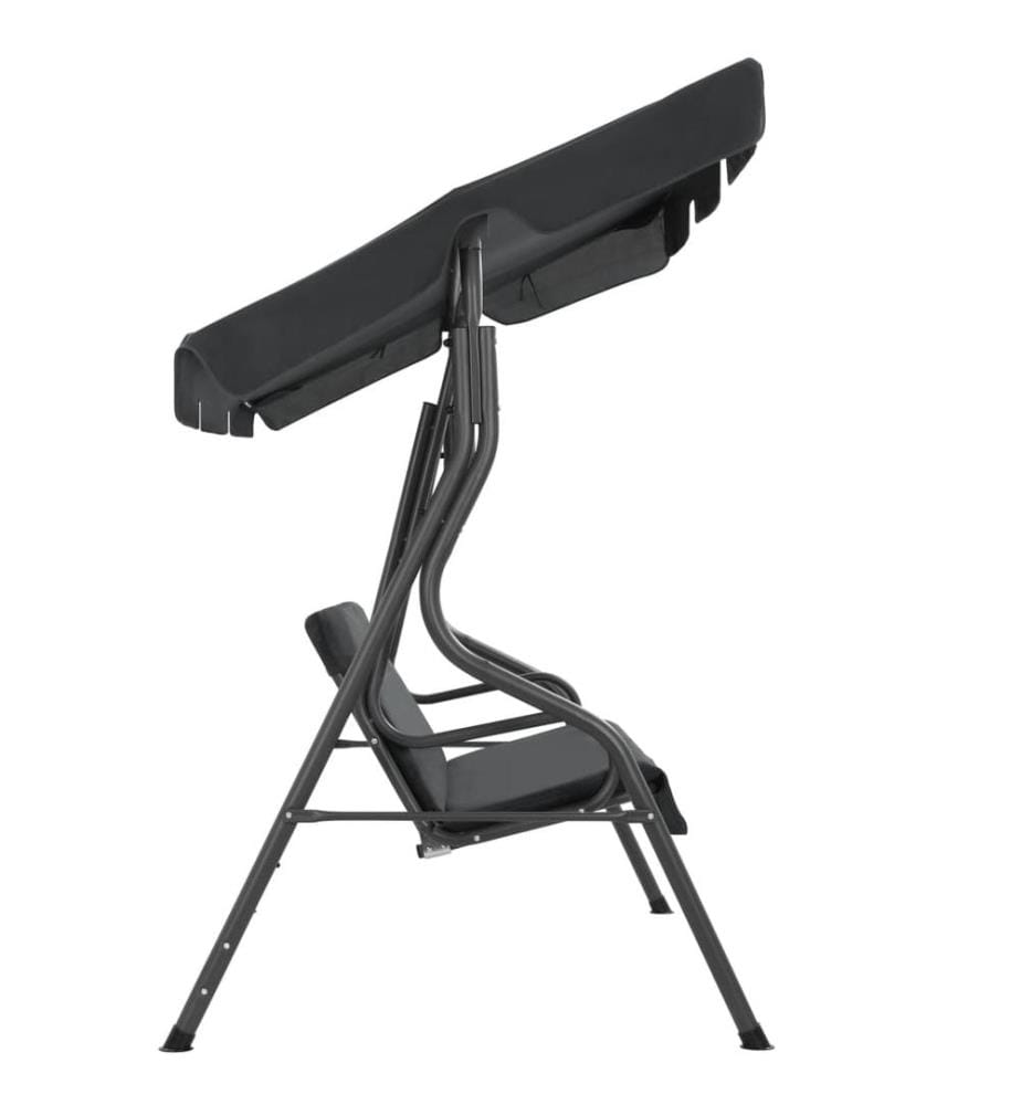 Hollywoodschaukel Anthrazit 170×110×153 cm