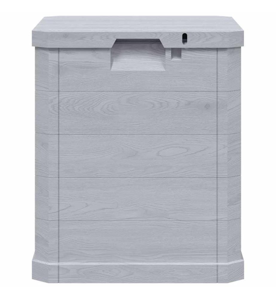 Garten-Aufbewahrungsbox 90 L Hellgrau