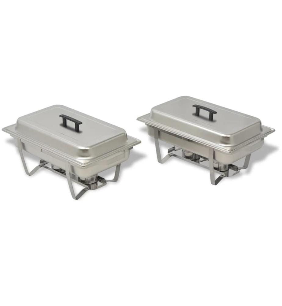 Chafing Dish Set 2-tlg. Edelstahl