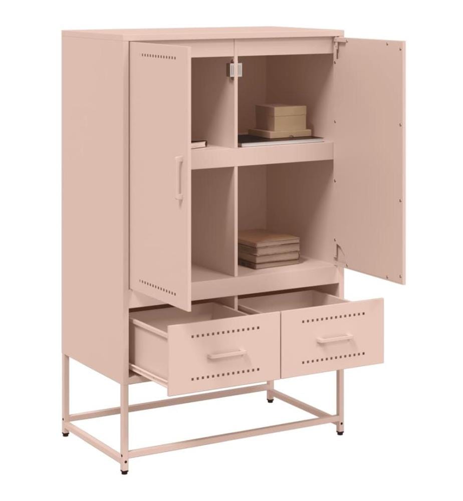 Highboard Rosa 68x39x111,5 cm Stahl