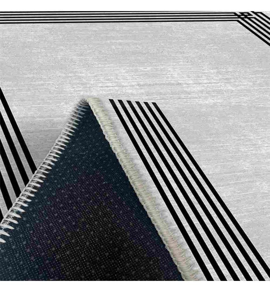 Tapis, gris, 70% coton - 30% chenille, 200 x 300 cm