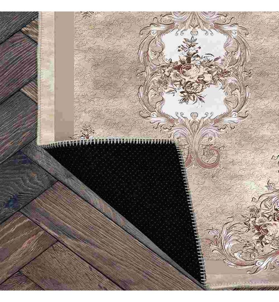 Tappeto, Marrone, 70% Cotone - 30% Ciniglia, 80 x 120 cm