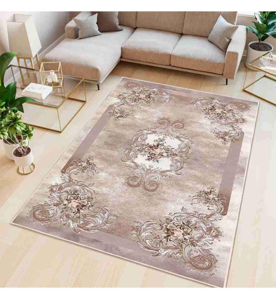 Tappeto, Marrone, 70% Cotone - 30% Ciniglia, 80 x 150 cm