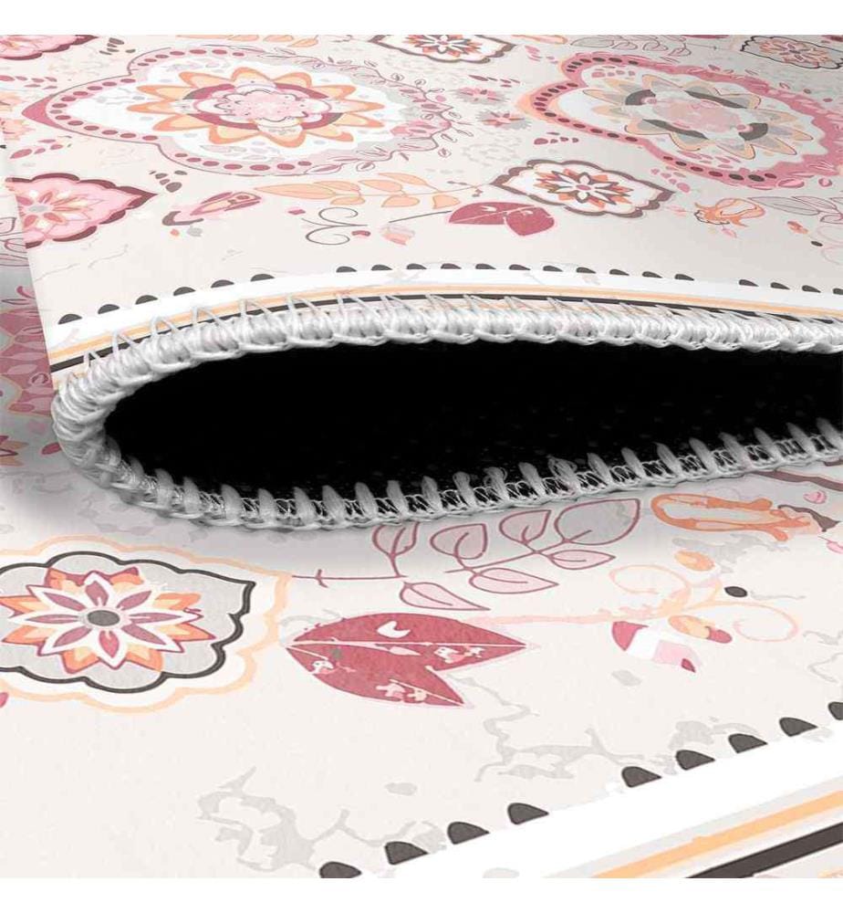 Tappeto, Rosa, 70% cotone - 30% ciniglia, 200 x 300 cm