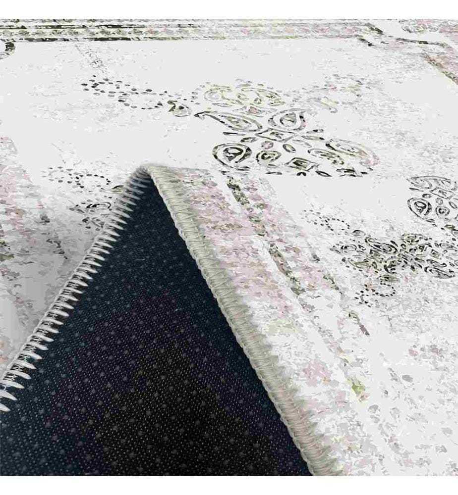 Tappeto, Bianco, 70% Cotone - 30% Ciniglia, 100 x 150 cm