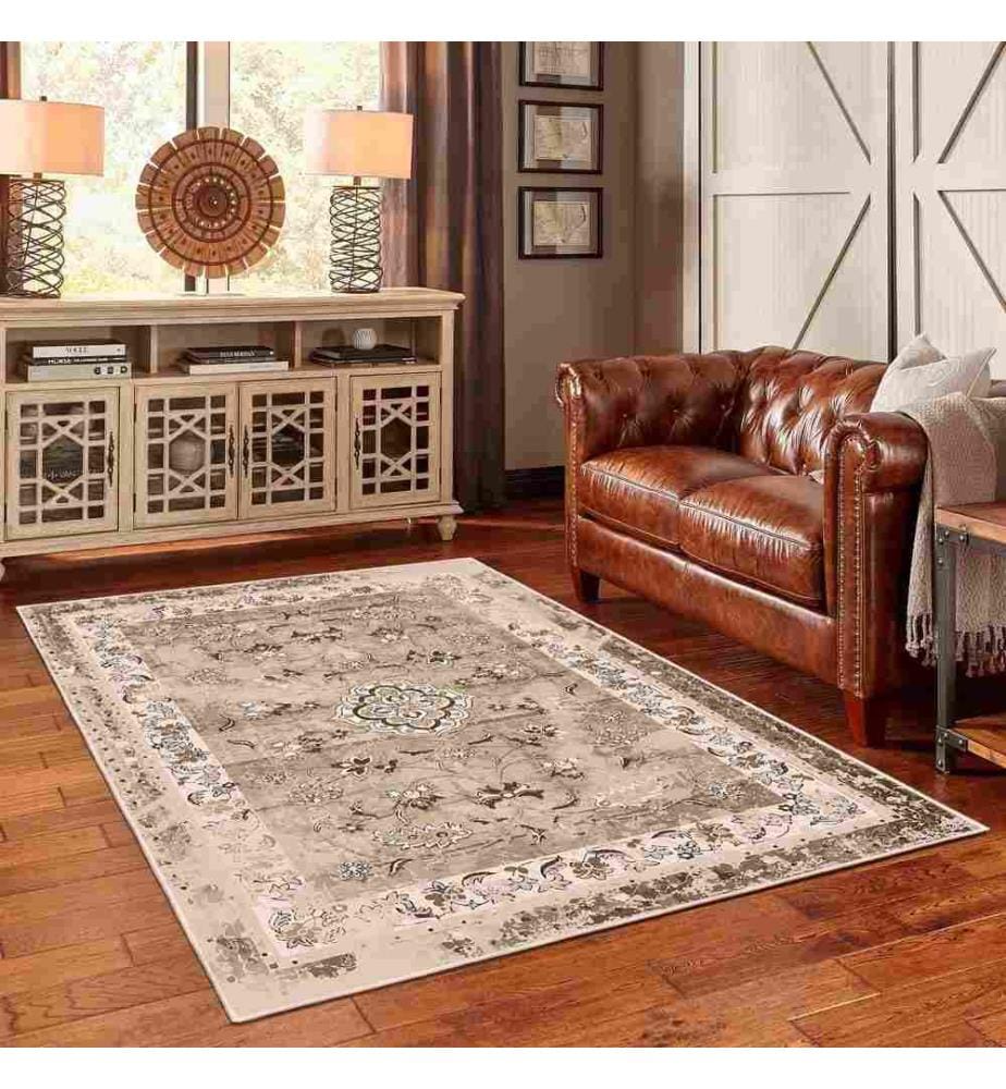 Tappeto, Marrone, 70% Cotone - 30% Ciniglia, 160 x 250 cm