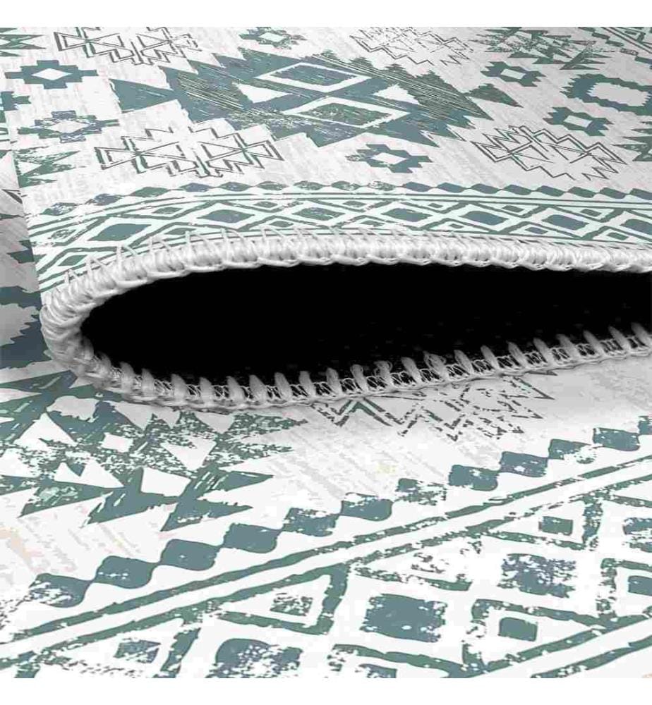 Tappeto, Verde, 70% Cotone - 30% Ciniglia, 80 x 150 cm