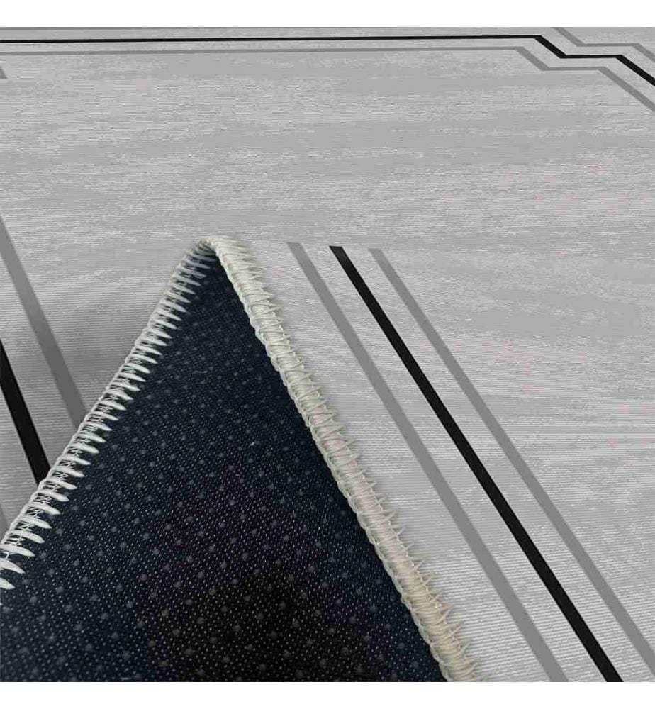 Tappeto, Grigio, 70% Cotone - 30% Ciniglia, 80 x 300 cm