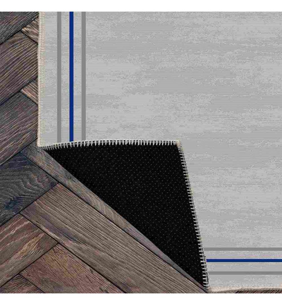 Tappeto, Grigio, 70% Cotone - 30% Ciniglia, 60 x 100 cm