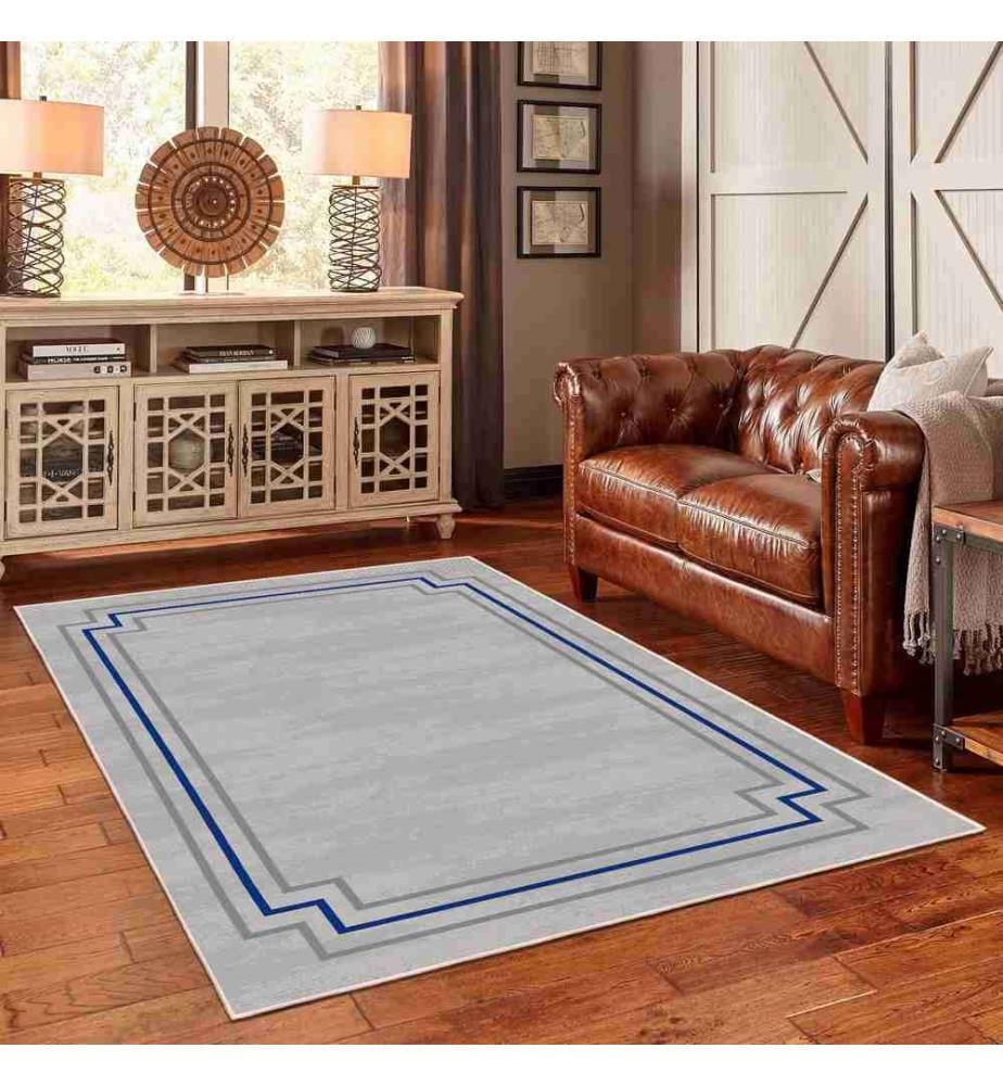 Tappeto, Grigio, 70% Cotone - 30% Ciniglia, 200 x 300 cm
