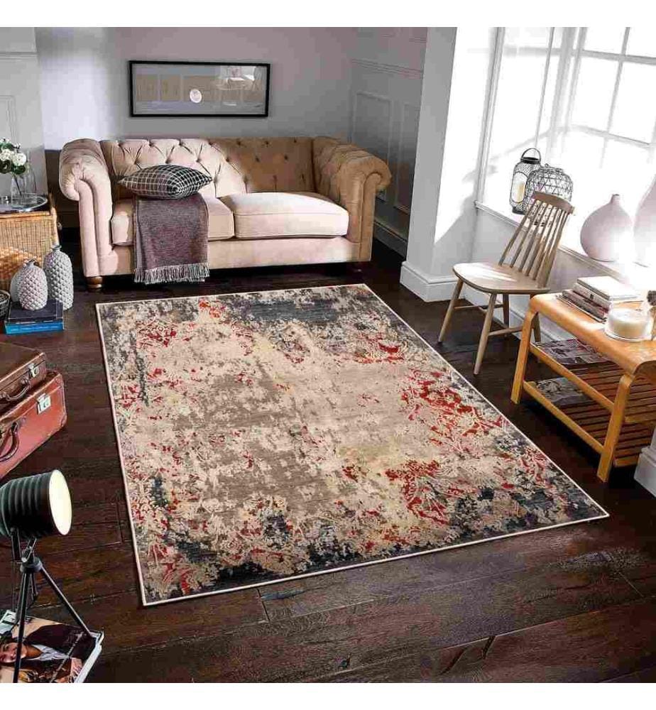 Tappeto, Crema, 70% cotone - 30% ciniglia, 80 x 300 cm