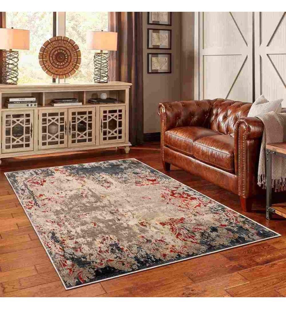 Tappeto, Crema, 70% cotone - 30% ciniglia, 160 x 230 cm