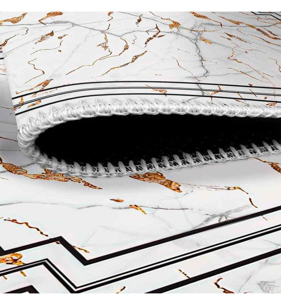 Tappeto, Bianco, 70% Cotone - 30% Ciniglia, 200 x 300 cm