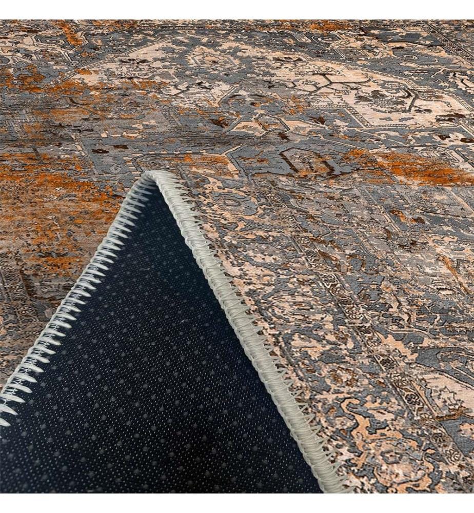 Tappeto, Grigio, 70% Cotone - 30% Ciniglia, 60 x 100 cm