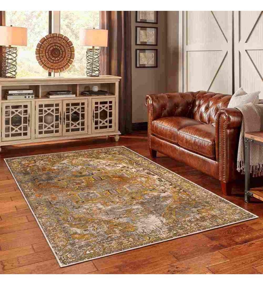 Tappeto, Marrone, 70% Cotone - 30% Ciniglia, 80 x 150 cm