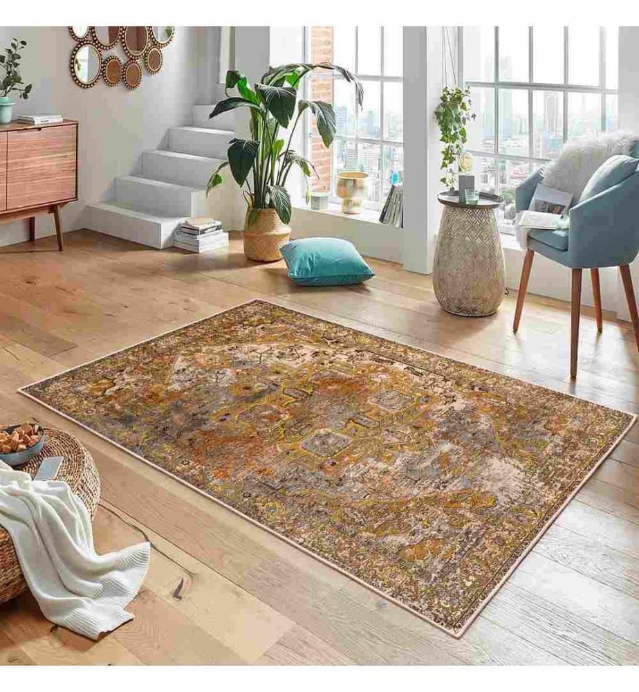 Tappeto, Marrone, 70% Cotone - 30% Ciniglia, 80 x 200 cm