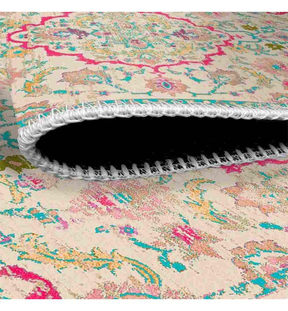 Tappeto, Crema, 70% cotone - 30% ciniglia, 120 x 180 cm