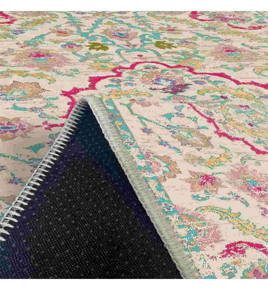 Tappeto, Crema, 70% cotone - 30% ciniglia, 160 x 230 cm