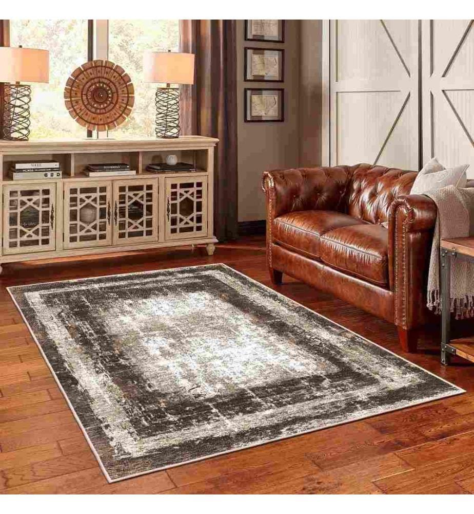 Tappeto, Marrone, 70% Cotone - 30% Ciniglia, 200 x 300 cm