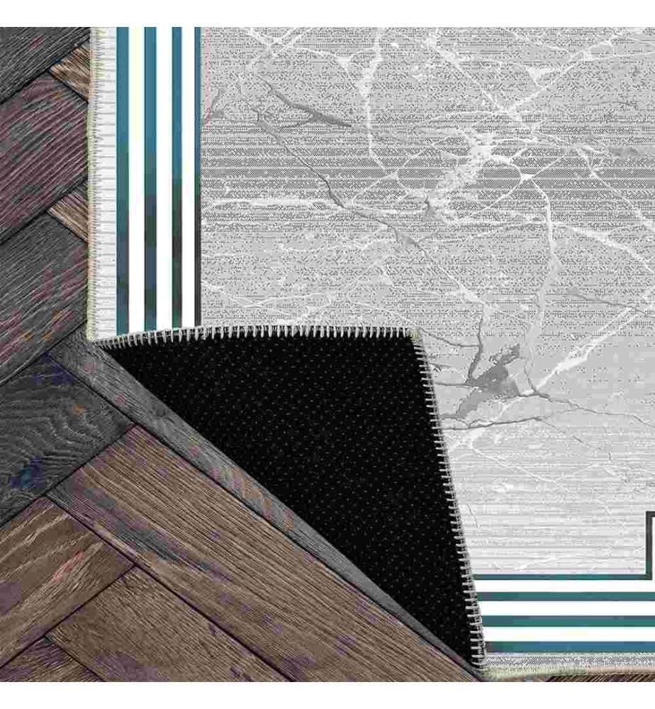 Tappeto, Grigio, 70% Cotone - 30% Ciniglia, 180 x 280 cm