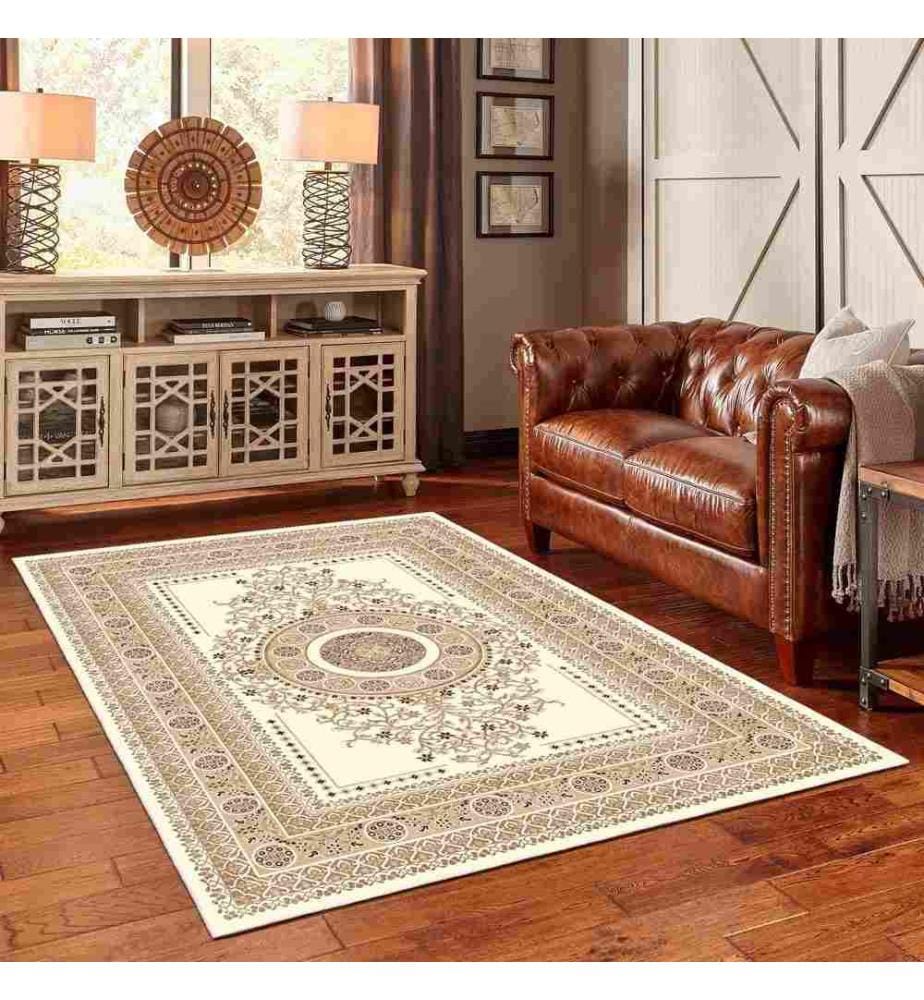 Tappeto, marrone, 70% cotone - 30% ciniglia, 180 x 280 cm