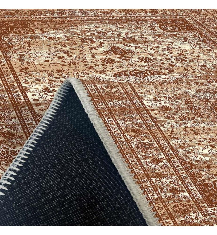 Tappeto, Marrone, 70% Cotone - 30% Ciniglia, 60 x 100 cm