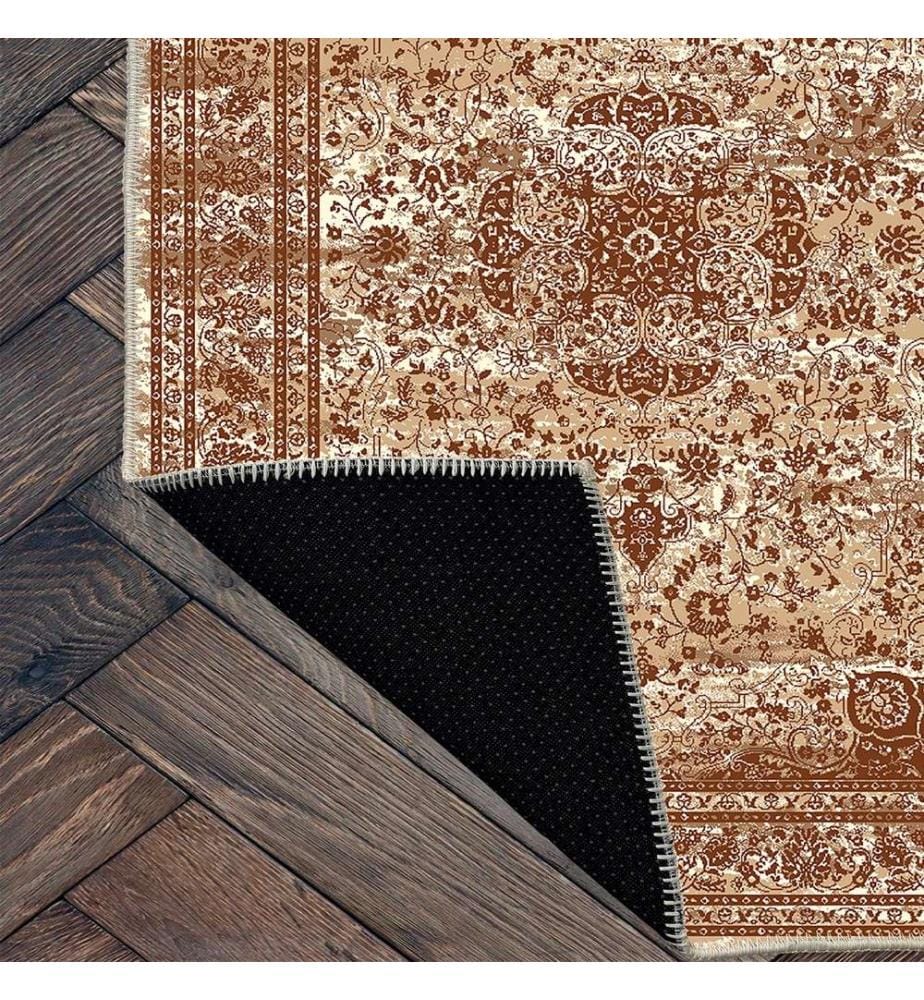 Tappeto, Marrone, 70% Cotone - 30% Ciniglia, 80 x 200 cm