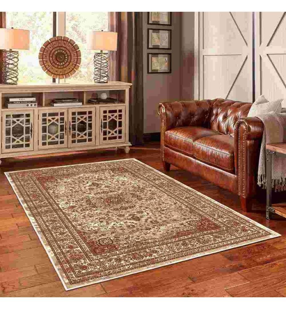 Tappeto, Marrone, 70% Cotone - 30% Ciniglia, 80 x 300 cm