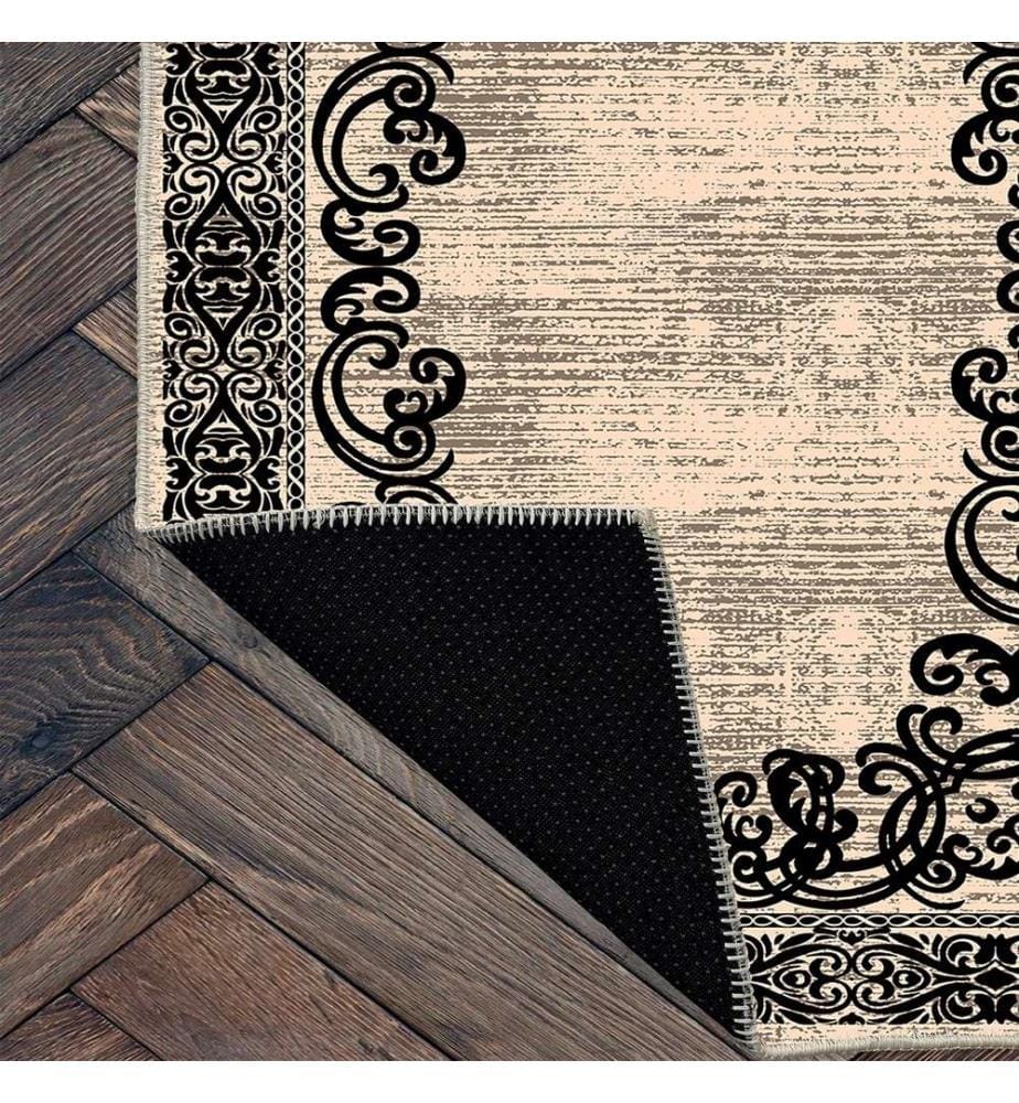 Tappeto, Crema, 70% cotone - 30% ciniglia, 80 x 200 cm