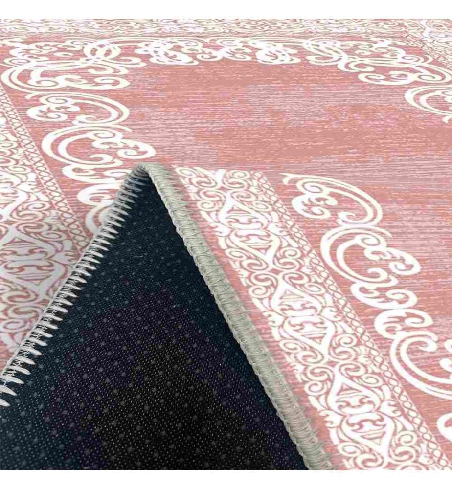 Tappeto, rosa, 70% cotone - 30% ciniglia, 180 x 280 cm