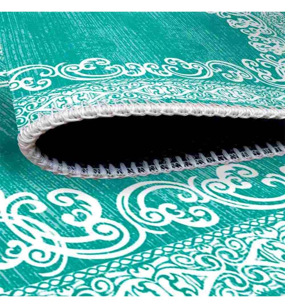 Tappeto, Verde, 70% cotone - 30% ciniglia, 200 x 300 cm
