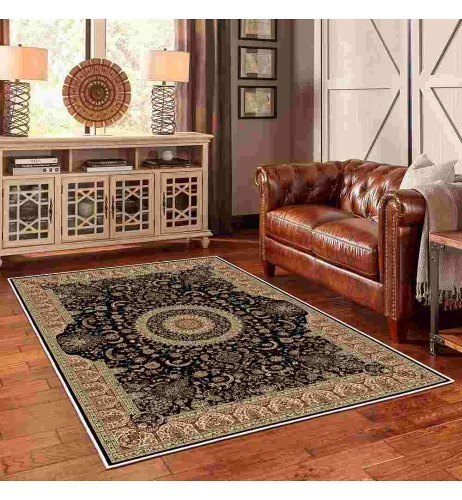 Tappeto, Marrone, 70% Cotone - 30% Ciniglia, 100 x 200 cm