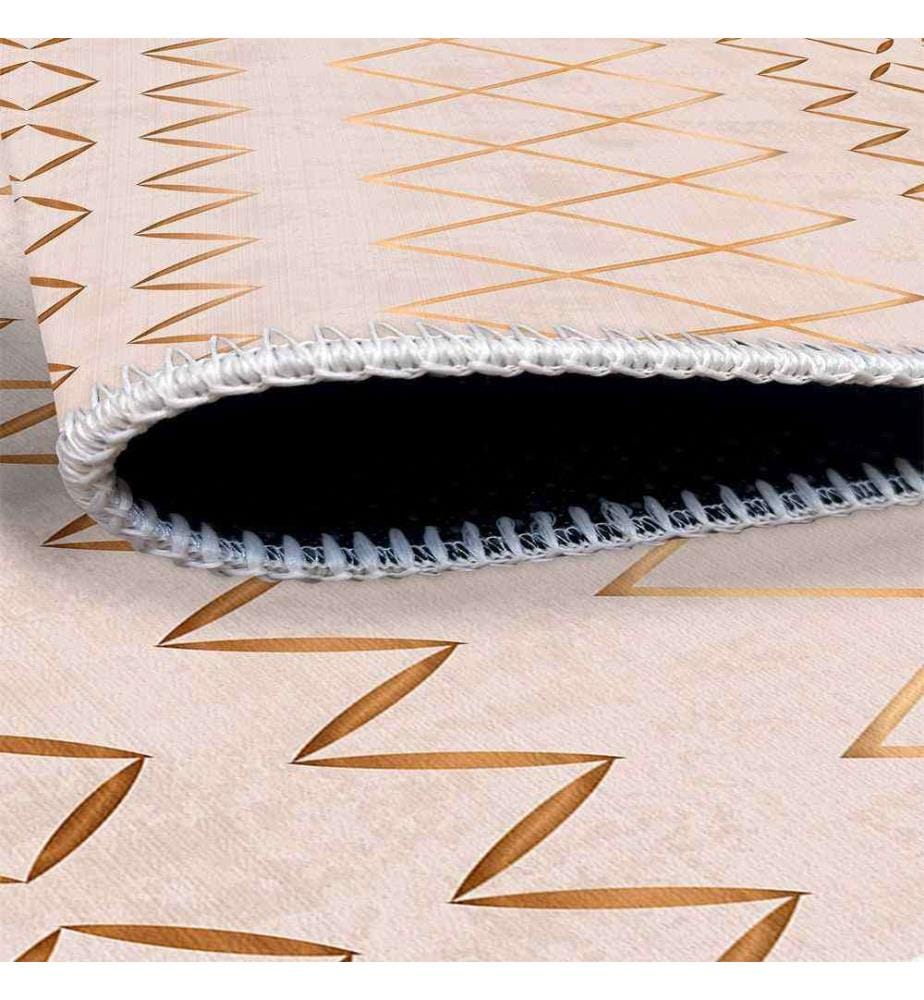 Tappeto, Crema, 70% cotone - 30% ciniglia, 80 x 300 cm