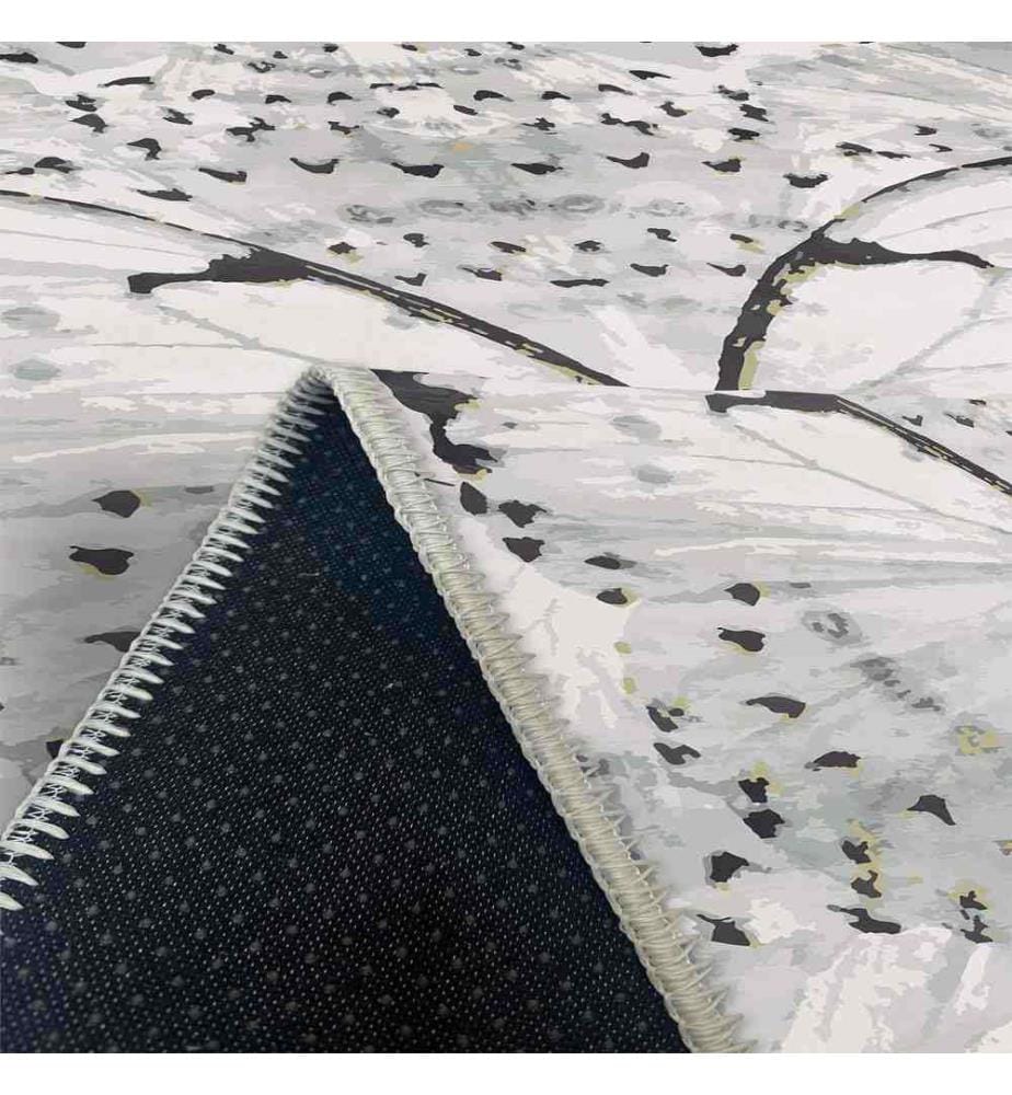 Tappeto, Grigio, 70% Cotone - 30% Ciniglia, 80 x 300 cm
