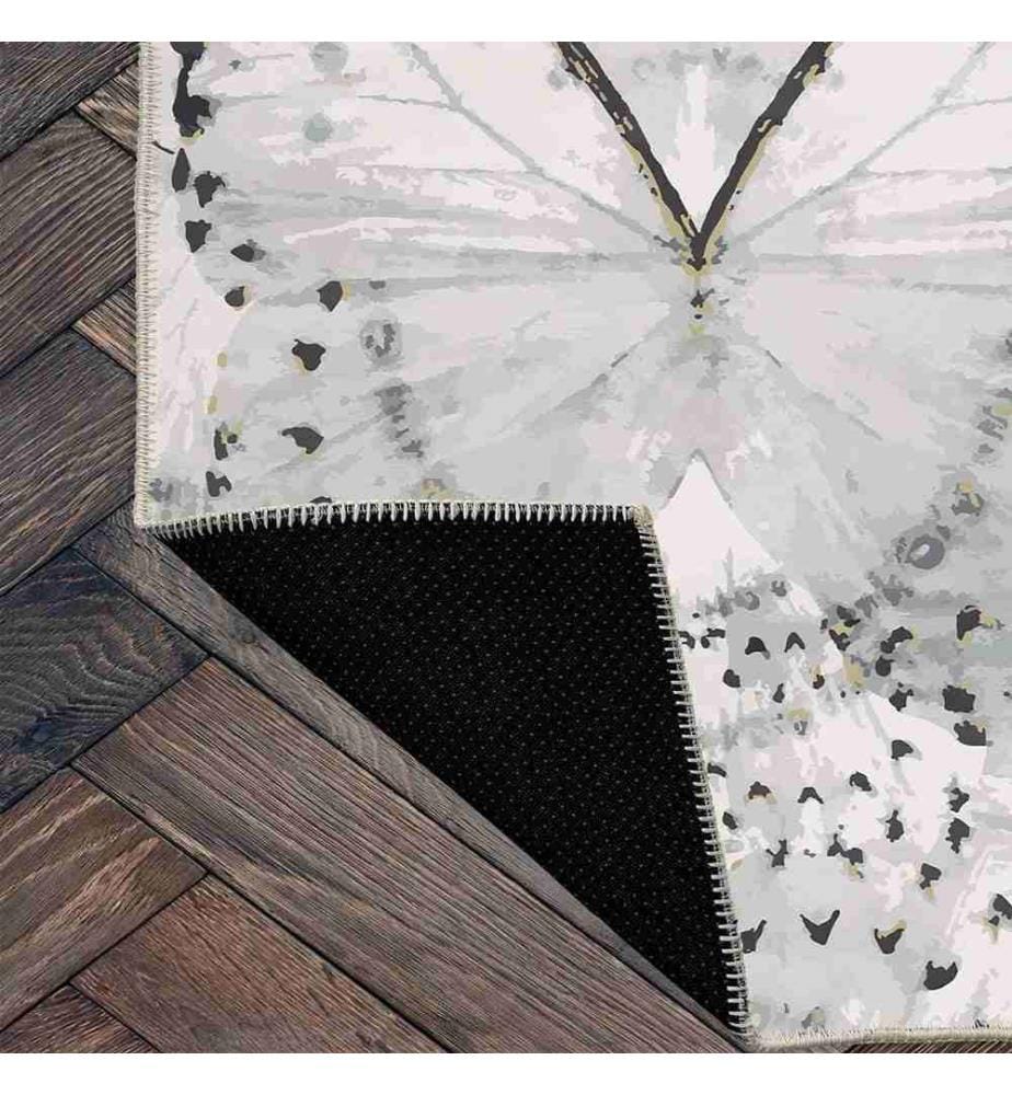 Tappeto, Grigio, 70% Cotone - 30% Ciniglia, 80 x 300 cm