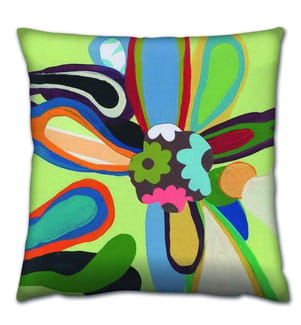 Coussin, Multicolore, 50% coton / 50% polyester