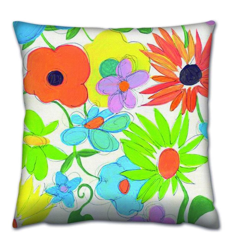 Kissen, Multicolor, 50% Baumwolle / 50% Polyester