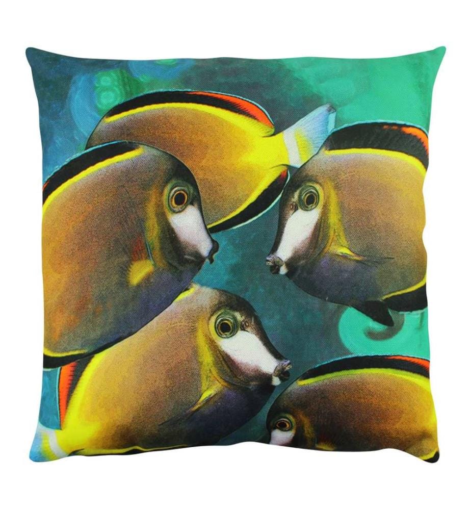 Kissen, Multicolor, 50% Baumwolle / 50% Polyester