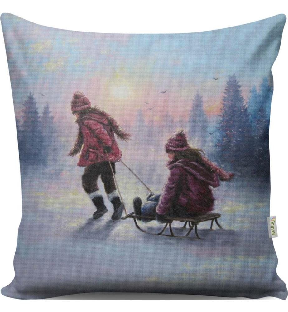 Kissen, Multicolor, 50% Baumwolle / 50% Polyester