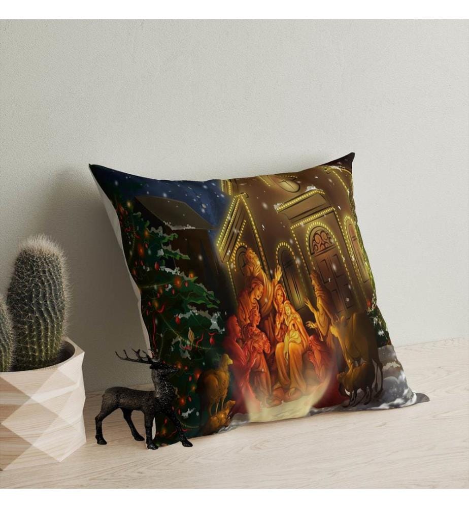 Kissen, Multicolor, 50% Baumwolle / 50% Polyester