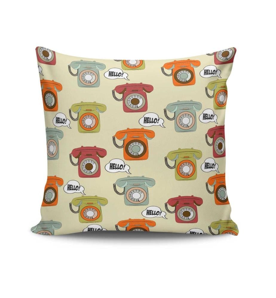 Kissen, Multicolor, 50% Baumwolle / 50% Polyester