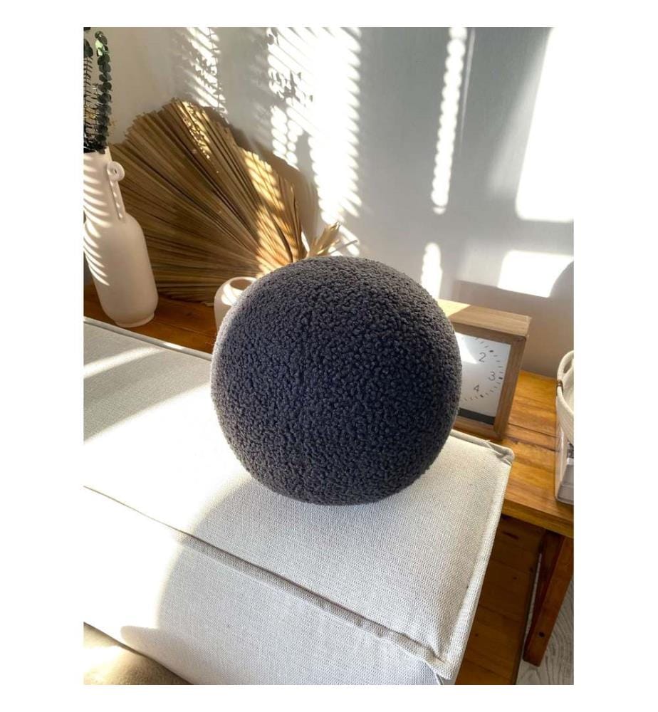 Coussin, anthracite, 75 % POLYESTER RECYCLÉ / 25 % POLYESTER