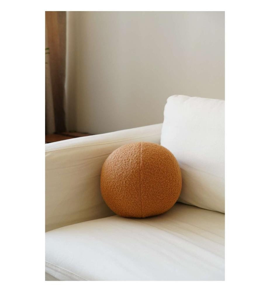 Coussin, marron, 75 % POLYESTER RECYCLÉ / 25 % POLYESTER