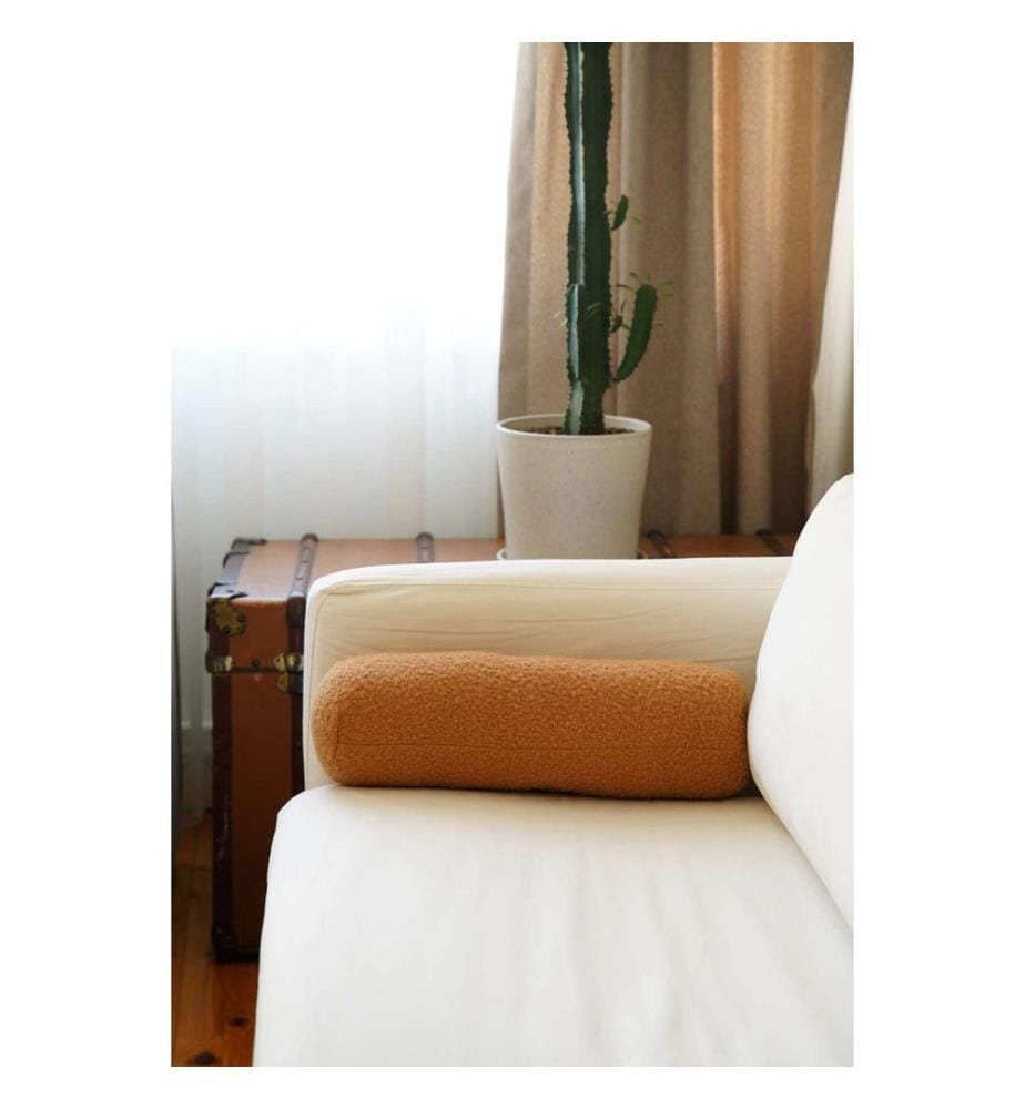Coussin, marron, 75 % POLYESTER RECYCLÉ / 25 % POLYESTER