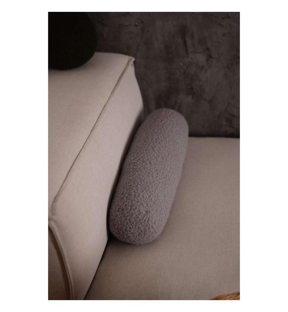 Coussin, gris, 75 % POLYESTER RECYCLÉ / 25 % POLYESTER